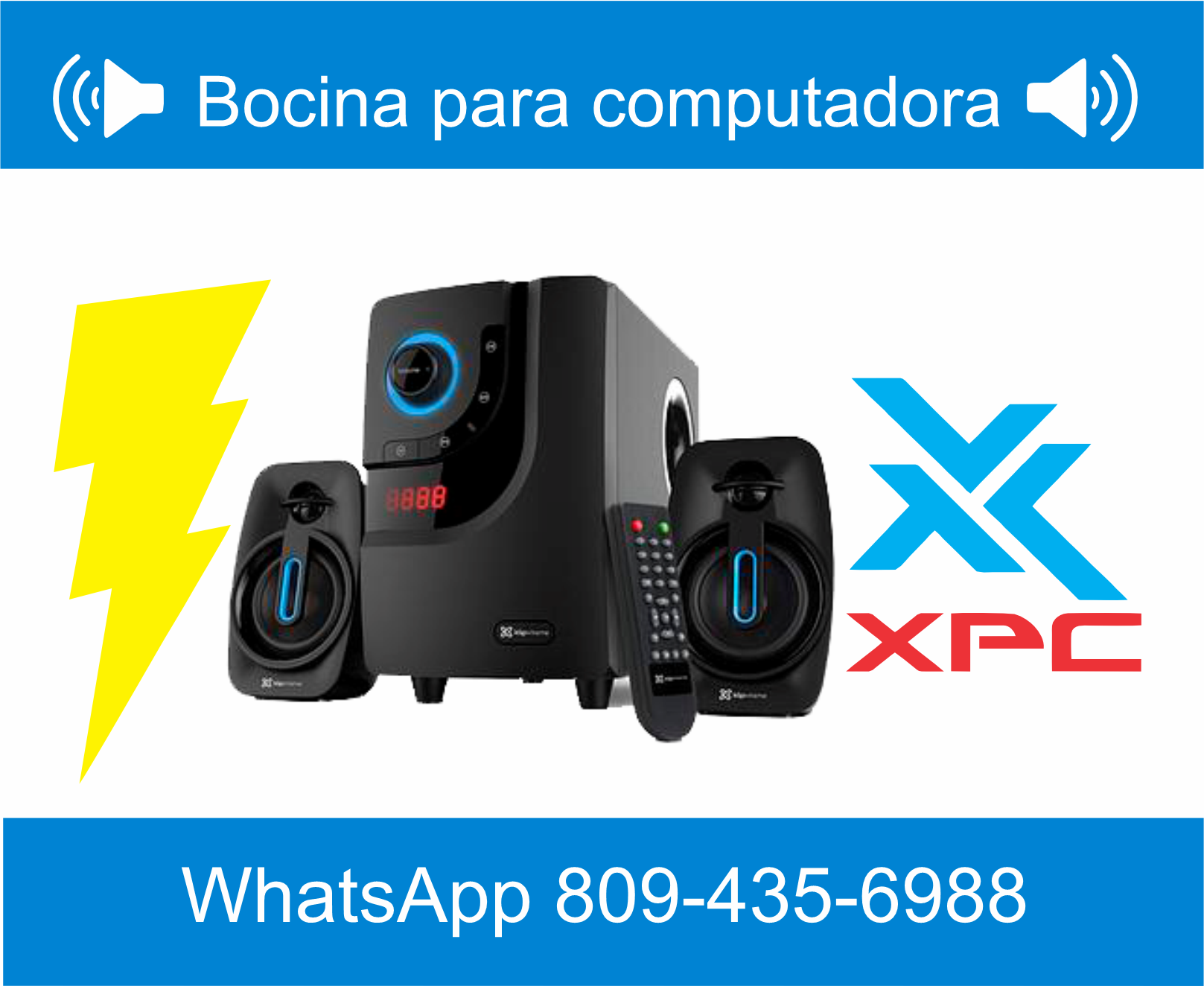 Bocina para computadora en santo domingo